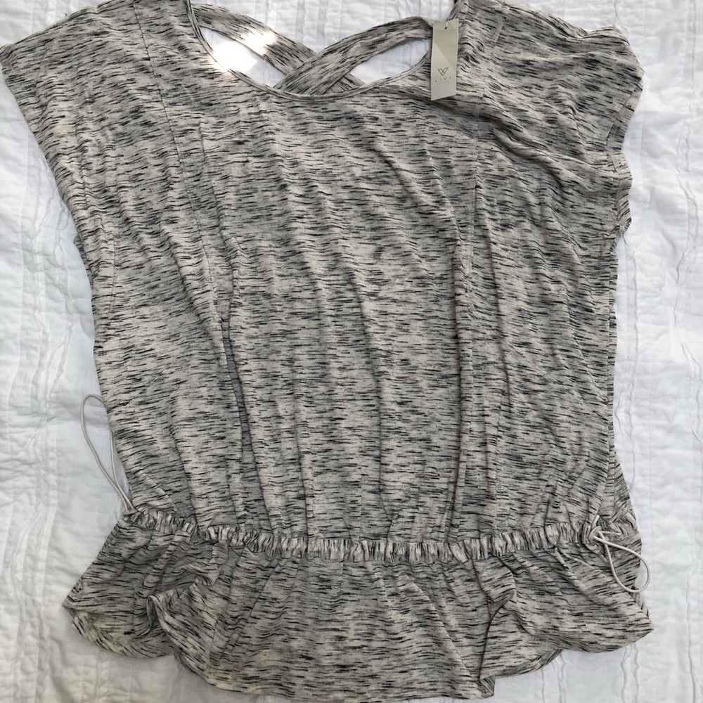 Cross Back Active Wear Top
